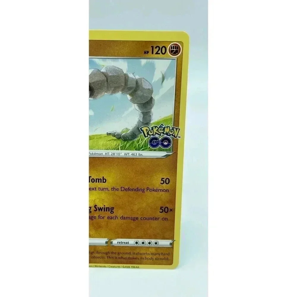Onix 036/078 Stamped Pokémon GO‎ Non-Holo Pokémon TCG Mint Unplayed